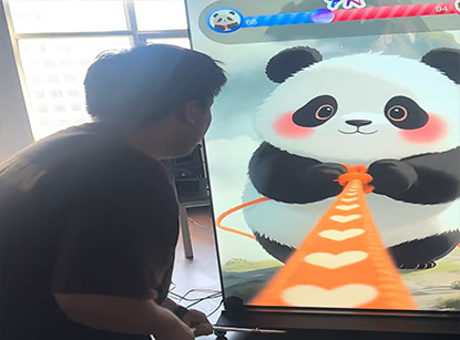 动物拔河