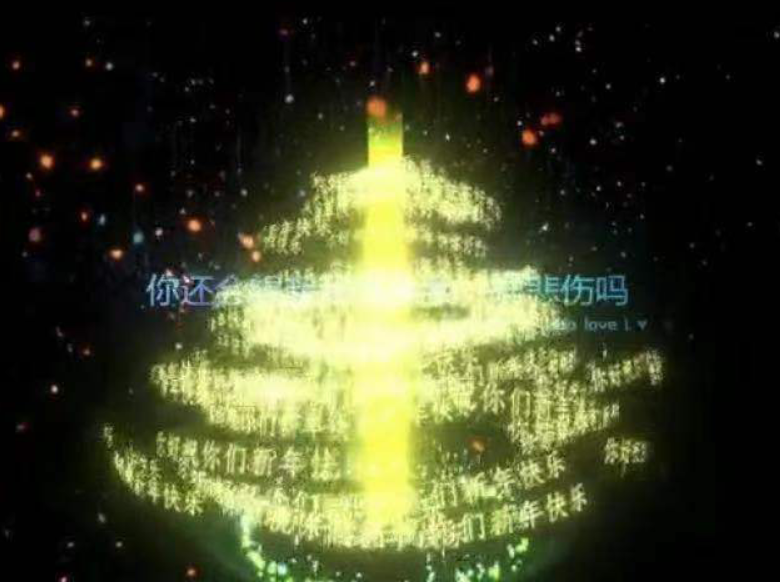 大屏幕版文字树