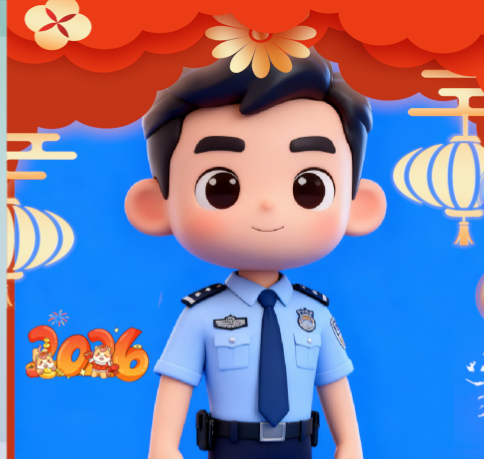 0110人民警察节日，AIGC警察风格更新