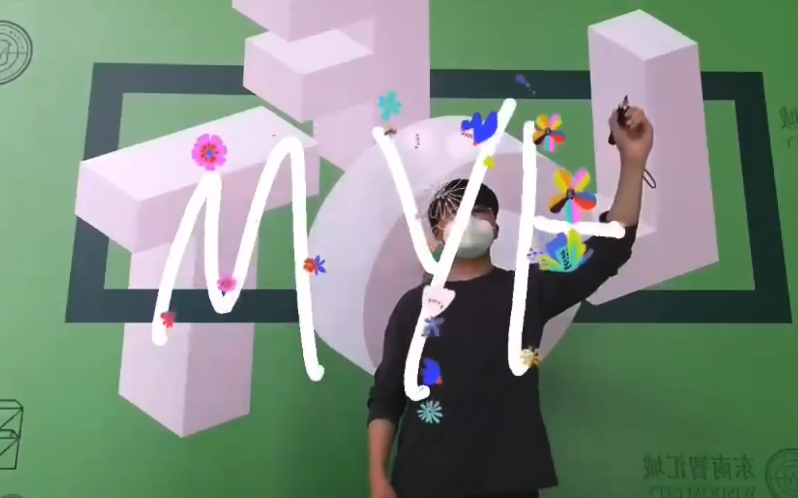 体感版本光绘案例视频