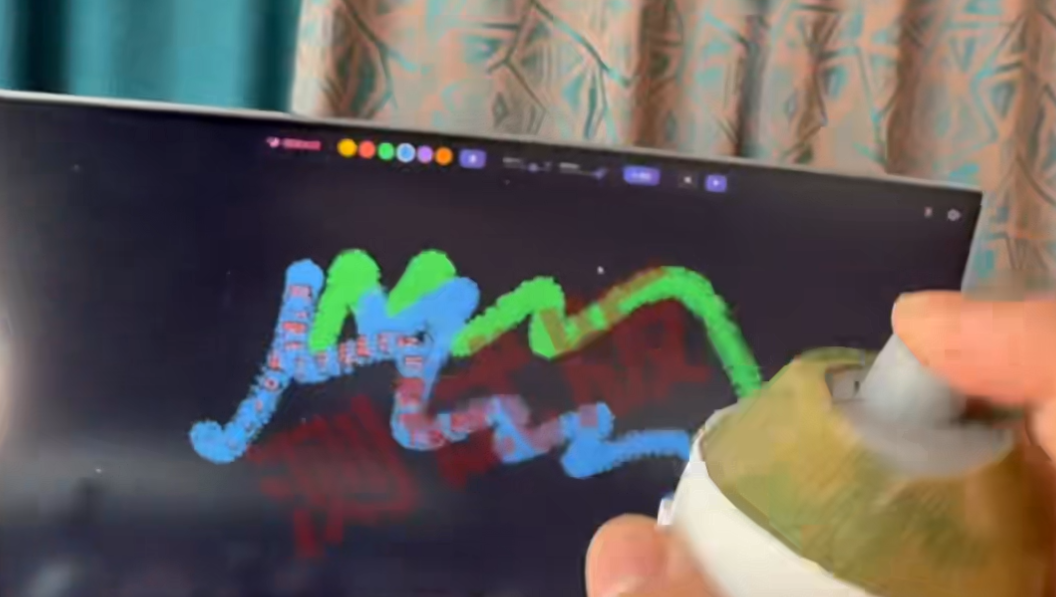 动现场桌面版  喷漆 